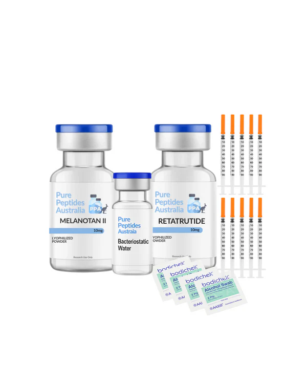 Buy Retatrutide + Melanotan 2 Starter Bundle Australia