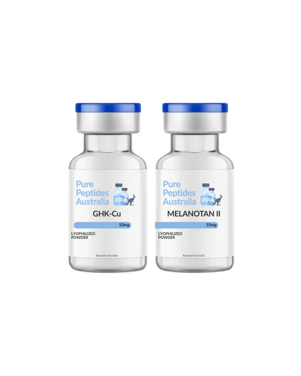 Buy GHK-Cu + Melanotan 2 Value Bundle | Pure Peptides Australia